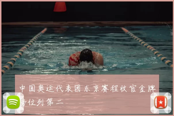 中国奥运代表团东京赛程收官金牌榜位列第二