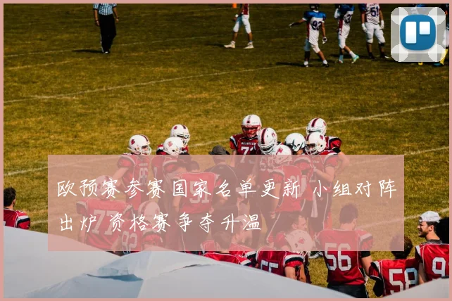 欧预赛参赛国家名单更新 小组对阵出炉 资格赛争夺升温
